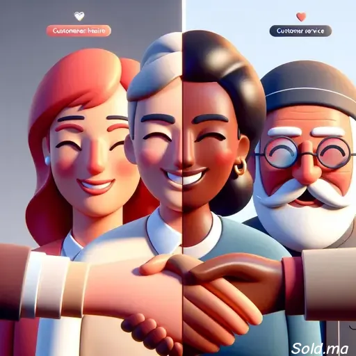 illustration sur l'écoute et l'empathie dans le service clientèle