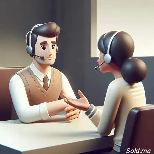 image illustrant une interaction cliente authentique et empathique