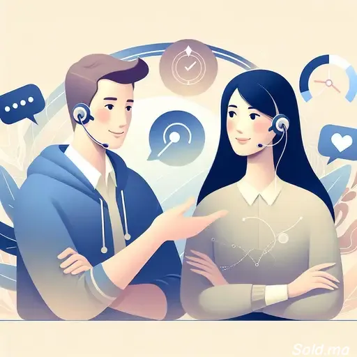 image montrant l'empathie dans les interactions clients