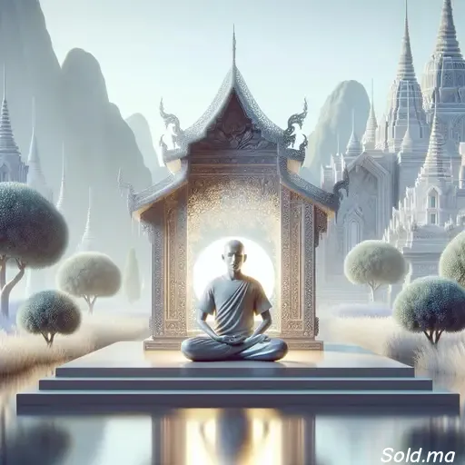 illustration de la concentration accrue grâce à la méditation