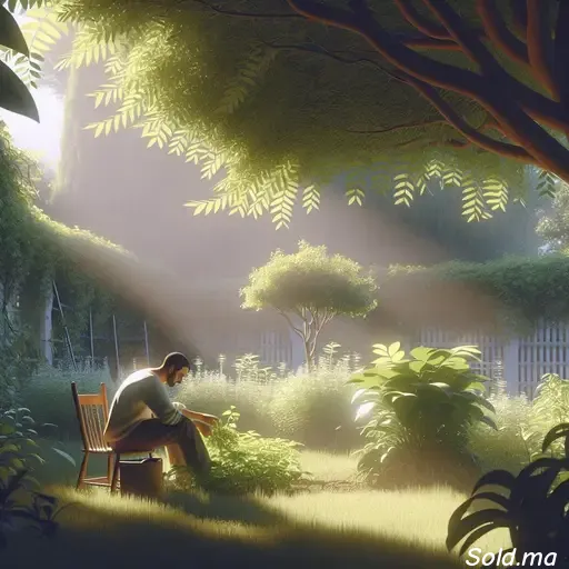 illustration de motivation intrinsèque dans le jardinage pour la joie