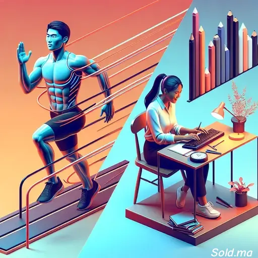 Travail et engagement des athletes | Sold.ma persévérance et dévouement dans l'entraînement quotidien